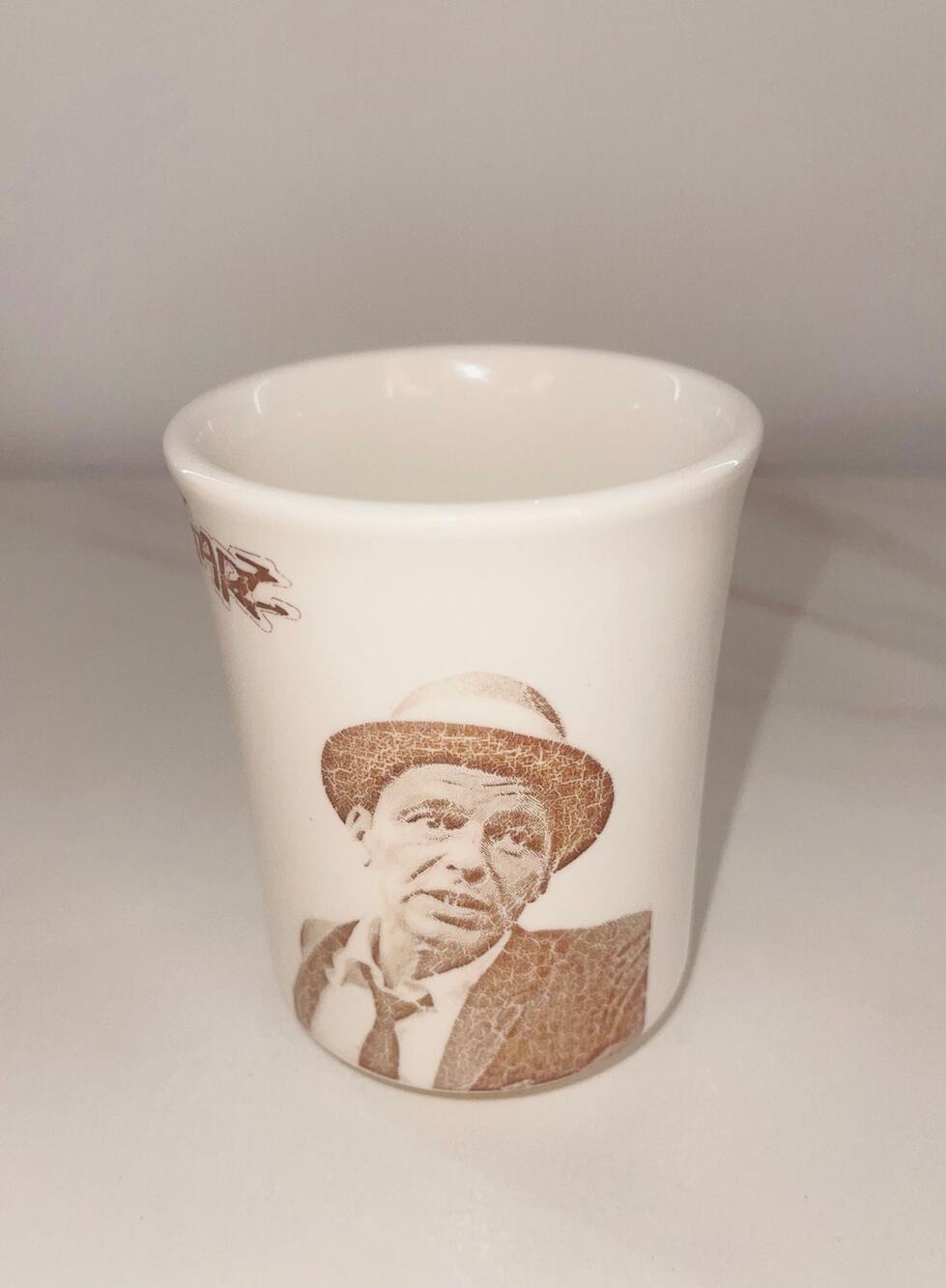 Rare Syracuse China Frank Sinatra Mugshot Coffee Mug Dead